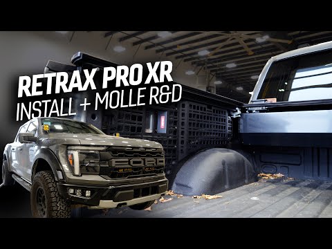 Retrax PRO XR Bed Cover Install + MOLLE R&D