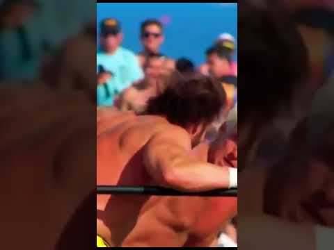 Macho Man vs Ric Flair (Baywatch throwback)