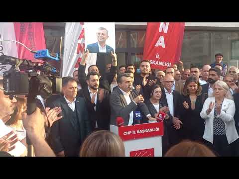 Anıl Tanburoğlu, CHP İl Binası Önünde Mutlak Butlana Karşı Mücadele Edeceğiz Dedi.