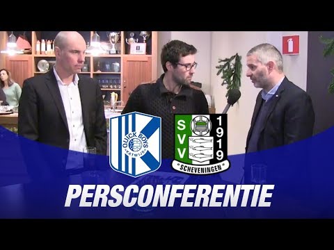 Persconferentie Quick Boys - Scheveningen