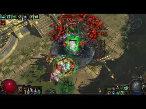 [3.1] Path of Exile: Frosty Blade Flurry Raider - Tier 12 Racecourse Map