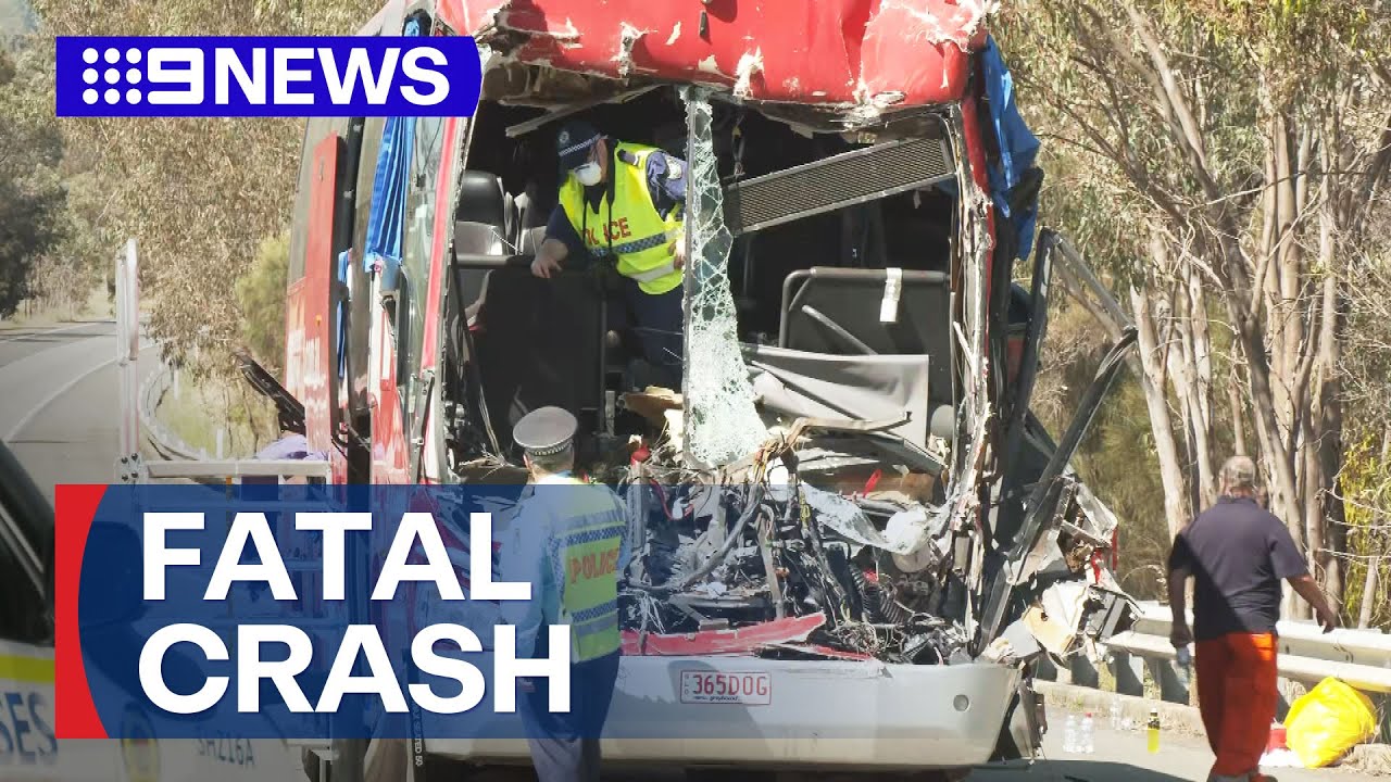 Bus driver killed, passengers injured after horror crash in NSW | 9 News Australia