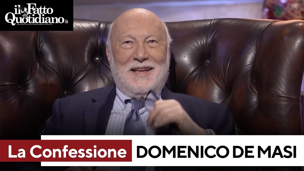 Domenico De Masi, l'intervista integrale a La Confessione di Peter Gomez