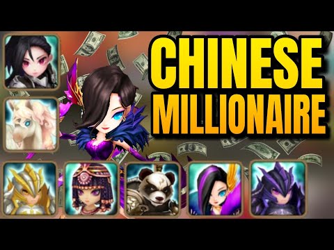 Chinese MILLIONAIRE?! LD5 Account in RTA! - Summoners War