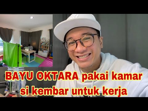BAYU OKTARA pakai kamar si kembar untuk kerja
