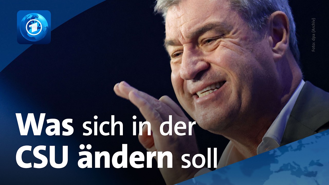 CSU-Parteitag: Söder hält Grundsatzrede | tagesschau24 Top-Thema, 23.10.2026