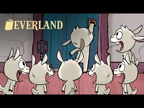 The Wolf and the 7 Little Goats 🐺🐐 Dive Into This Story For Kids! 😍 #FairyTaleMagic #kidsstories