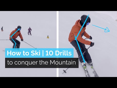 How to Ski | 10 Drills to Conquer the Entire Mountain thumbnail