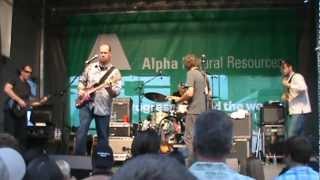 preview picture of video '1040 Sam Bush Band Jammin @ Bristol Rhythm and Roots 2012'