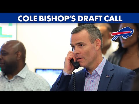 Cole Bishop Gets The Call From Buffalo Bills GM Brandon Beane! | NFL Draft 2024