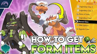 HOW TO GET THERIAN FORMS, ZYGARDE CUBE AND DNA SPLICER in Pokemon Sword and Shield Crown Tundra DLC