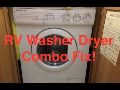 RV Washer Dryer Combo Repair. Washer won't fill.