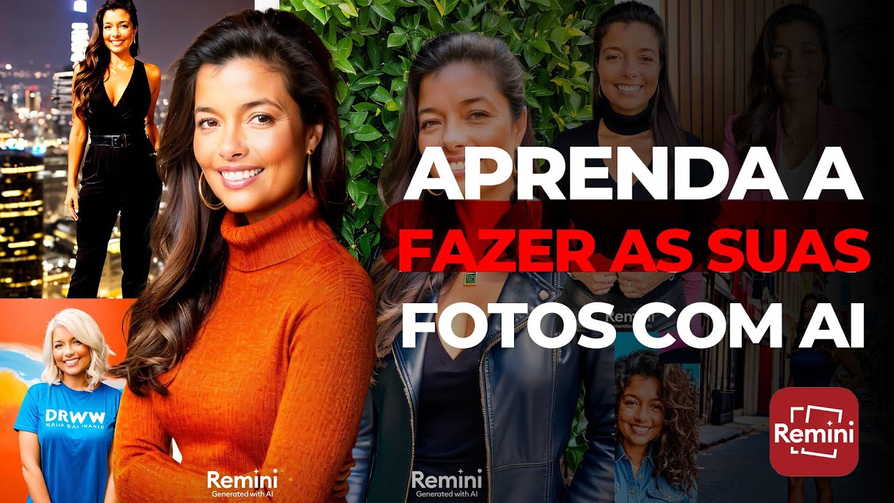 Aprenda a fazer as suas fotos com AI - Aplicativo Remini