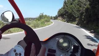 preview picture of video 'Buggy ride downhill from Zia to Kos city | Part 1'