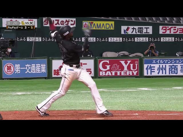 8/20 ホークス対マリーンズ ハイライト