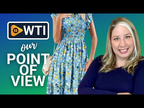 Women's Summer Casual Loose Dresses Boho Tiered Midi Cap Sleeve Floral Flowy Dress for Women Beach Vacation Small Flower 04 - WTI product video review