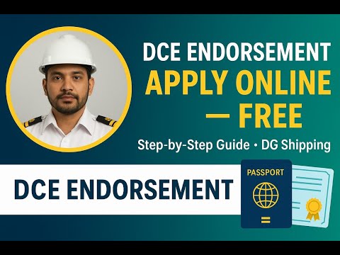 HOW TO APPLY FOR DCE ENDORSEMENT ONLINE FOR FREE!! #DCE_Endorsement #Oil_DCE #Chemical_DCE #Gas_DCE