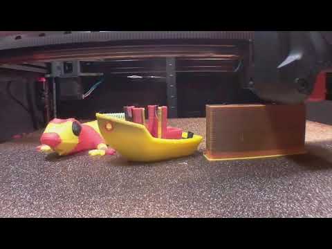 Multiple color printing in Voron printer#shorts