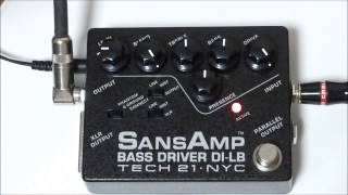 Video thumbnail for TECH 21 SANSAMP BASS DRIVER DI-LB JAPAN LIMITED by NOVAmini