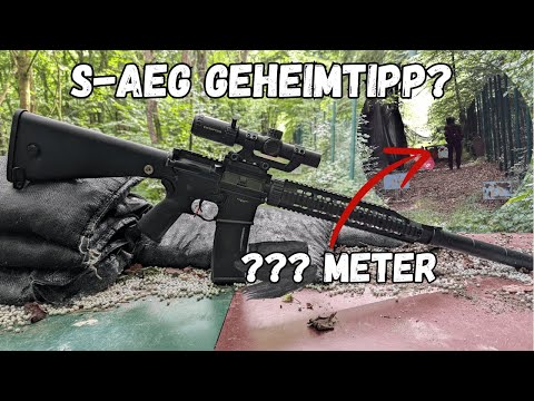 How far does a €420 Airsoft S-AEG shoot? | Begadi Sport MOD 25