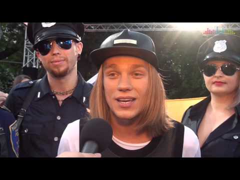 Interview Eduard Romanyuta - Red carpet Vienna - Eurovision 205 Moldova