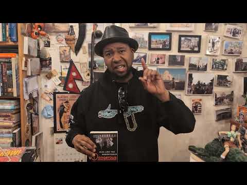 Surprising JB with a signed copy of Dangerous Rhythms (Pike Place)