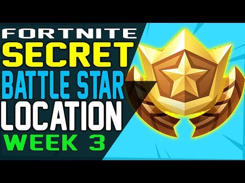 Fortnite SECRET BATTLE STAR WEEK 3 LOCATION Season 7 - Week 3 Loading Screen - Snowfall Challenges