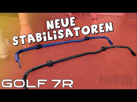 Neue Stabilisatoren Golf 7R  - René Bàuche