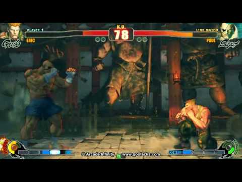 Arcade Infinity SF4 Ranbat 1.4 Winners 3B - Eric (GU) vs Paul (SA)