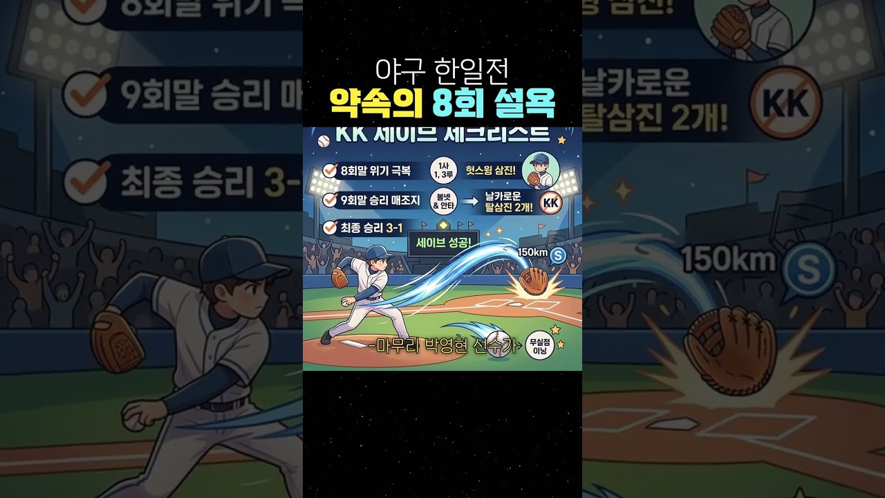 야구 한일전 약속의 8회 설욕 #야구 #한일전 #금메달