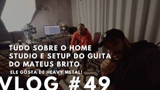 VLOG DO YOUNG #49 - Fui no Home Studio do @SilvioRodriguesgt  guitarrista do Mateus Brito