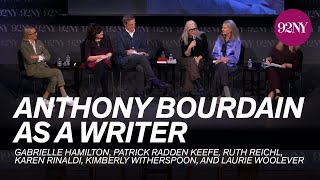 Anthony Bourdain as a Writer