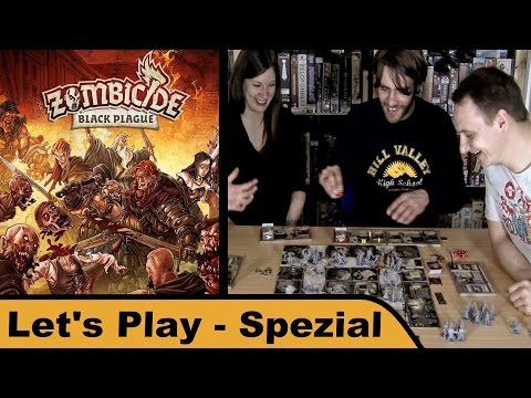 Zombicide: Black Plague - Brettspiel - Board Game - Let's Play Spezial mit Sophia und Alex
