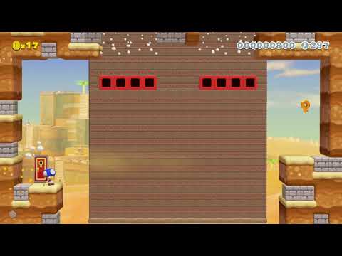 Donut Drop by ★Vaporeon★ 🍄 Super Mario Maker 2 #ajx