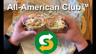 SUBWAY® 🚇 | ALL AMERICAN CLUB - EAT FRESH REFRESH MENU | Taste Test & Review | JKMCraveTV