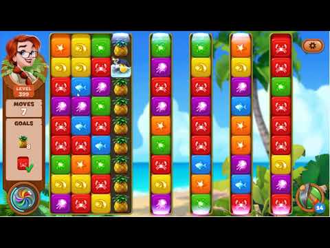 Lost Island Blast Adventure Level 399 - No Boosters