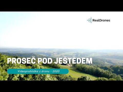 Videprohlídka z dronu - Proseč pod Ještědem
