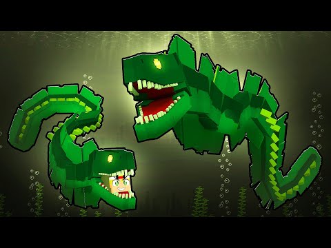 I was born as a giant sea serpent in Minecraft *SCP-3000*
