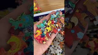 Most gorgeous puzzle pieces you will ever see #puzzle #collageart