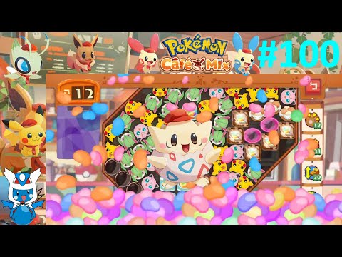 Let's Play Pokemon Cafe Mix:  Part 100 - Back in Business [Orders #401-410]