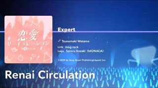 『Renai Circulation』Covered by 角巻わため-@TsunomakiWatame  //EXPERT 24 [All Perfect] @hololivedreams 