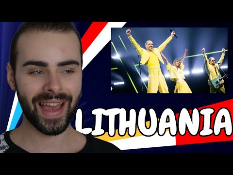 Reacting to LITHUANIA for Eurovision 2021 | The Roop - Discoteque