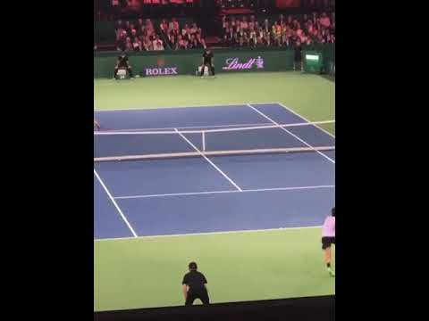Roger Federer vs Andy Murray smash point #RogerFederer #AndyMurray