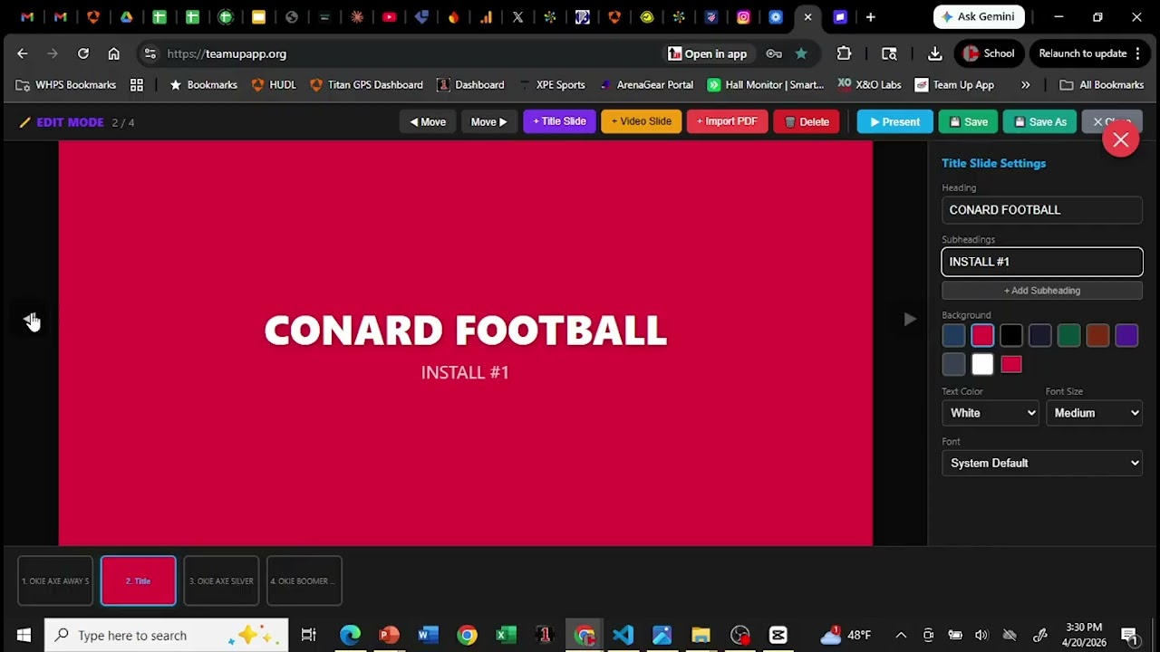 Build a Slideshow