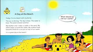 For beginners| One story a day| Book 1- A Day at the Beach