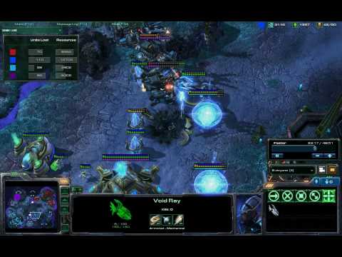 SC2 (match 3/12) - Attacking a second Stargate massing expansion (32:28)