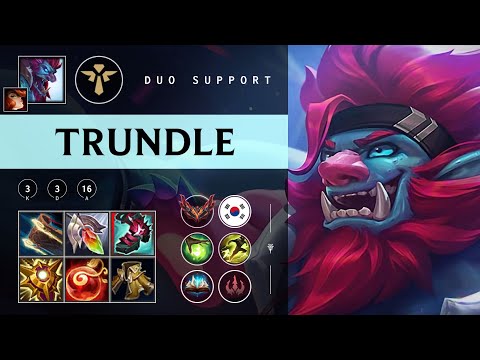 Trundle Support vs Rammus - KR Grandmaster Patch 25.24