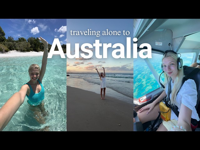 Travel vlog - I traveled alone to AUSTRALIA 🦘✨ (exploring Sydney, Byron, Noosa & Airlie Beach)