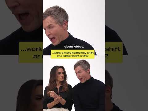 The Pitt's Shawn Hatosy and Sepideh Moafi play "Would You Rather?"