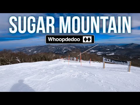 DOUBLE BLACK DIAMOND! | Whoopdedoo | Sugar Mountain Ski Resort